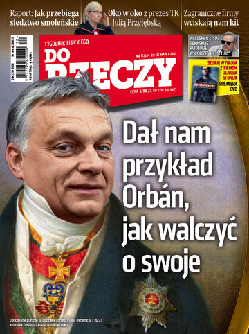 Okładka tygodnika „Do Rzeczy” nr 12/2017 (214)