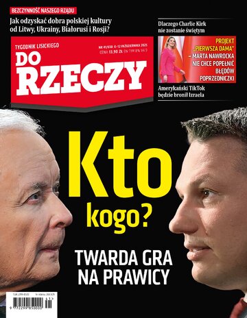 Okładka tygodnika „Do Rzeczy” nr 41/2025 (650)