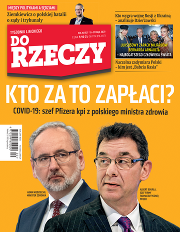 Okładka tygodnika „Do Rzeczy” nr 20/2023 (526)