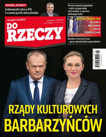 Okładka tygodnika „Do Rzeczy” nr 28/2024 (586)