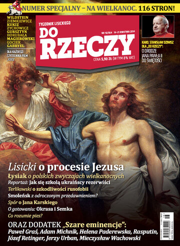 Okładka tygodnika „Do Rzeczy” nr 16/2014 (64)