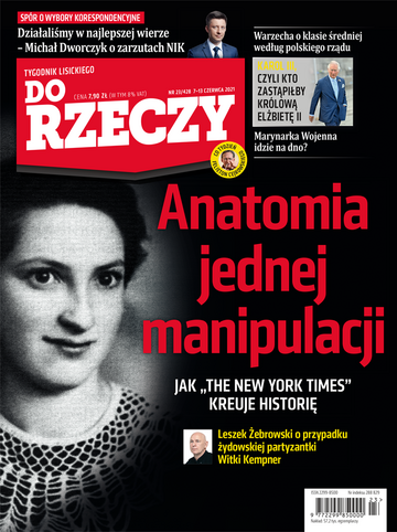 Okładka tygodnika „Do Rzeczy” nr 23/2021 (428)