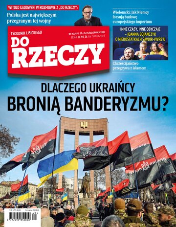 Okładka tygodnika „Do Rzeczy” nr 43/2025 (652)