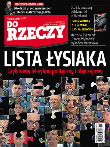 Okładka tygodnika „Do Rzeczy” nr 26/2017 (228)