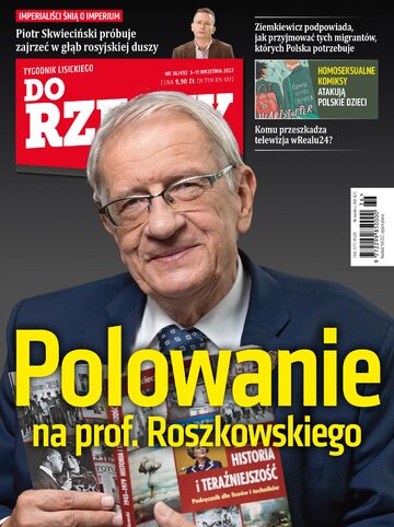 Okładka tygodnika „Do Rzeczy” nr 36/2022 (492)