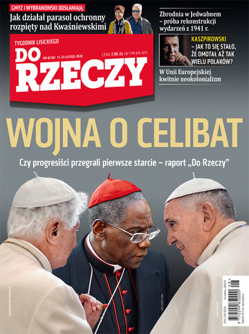 Okładka tygodnika „Do Rzeczy” nr 8/2020 (361)