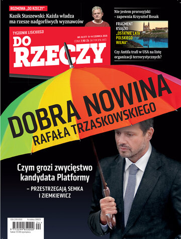 Okładka tygodnika „Do Rzeczy” nr 24/2020 (377)