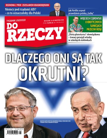 Okładka tygodnika „Do Rzeczy” nr 38/2026 (698)