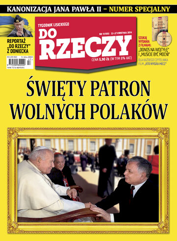 Okładka tygodnika „Do Rzeczy” nr 17/2014 (65)