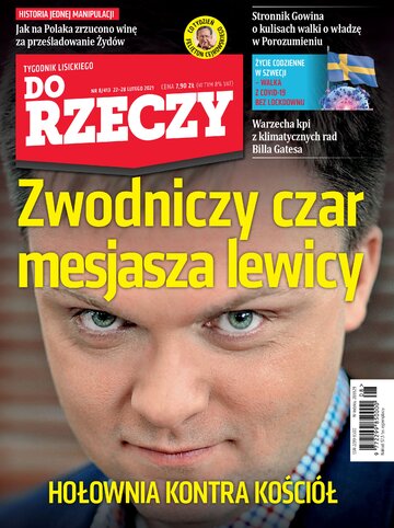 Okładka tygodnika „Do Rzeczy” nr 8/2021 (413)