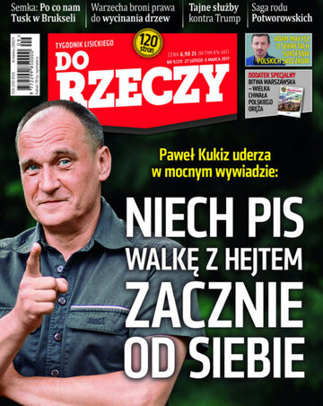 Okładka tygodnika „Do Rzeczy” nr 9/2017 (211)