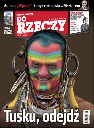 Okładka tygodnika „Do Rzeczy” nr 26/2014 (74)