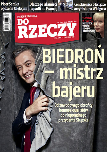 Okładka tygodnika „Do Rzeczy” nr 3/2015 (102)