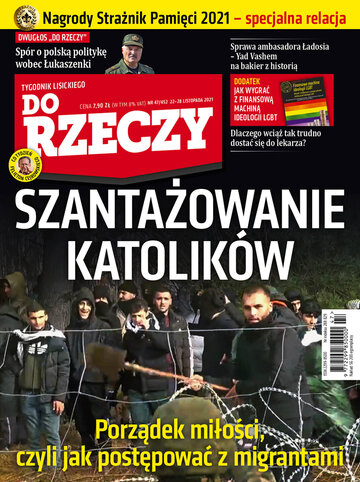 Okładka tygodnika „Do Rzeczy” nr 47/2021 (452)