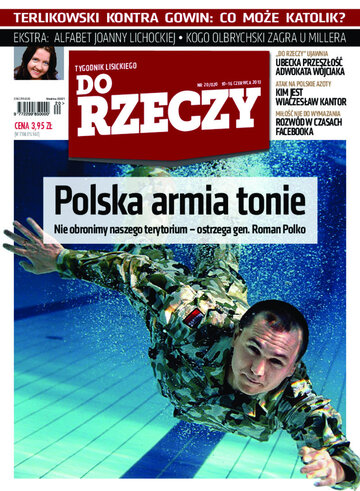 Okładka tygodnika „Do Rzeczy” nr 20/2013 (20)