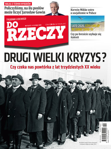 Okładka tygodnika „Do Rzeczy” nr 19/2020 (372)