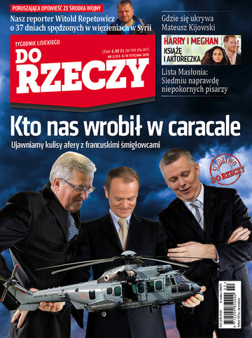 Okładka tygodnika „Do Rzeczy” nr 2/2018 (255)