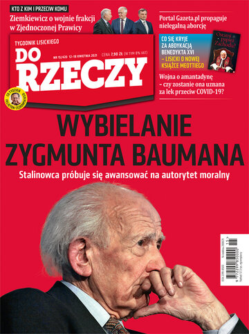 Okładka tygodnika „Do Rzeczy” nr 15/2021 (420)