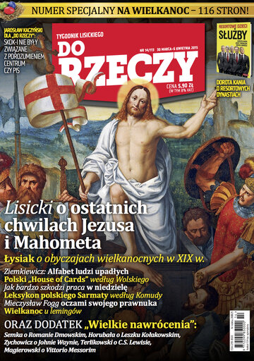 Okładka tygodnika „Do Rzeczy” nr 14/2015 (113)