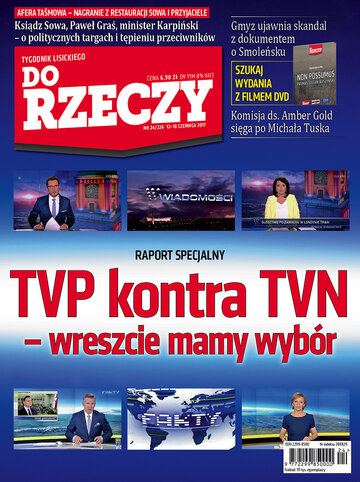 Okładka tygodnika „Do Rzeczy” nr 24/2017 (226)