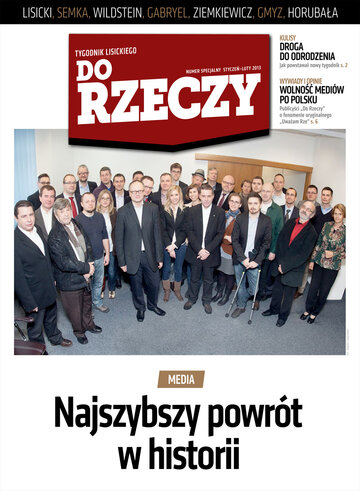 Okładka tygodnika „Do Rzeczy” nr 0/2013 (0)