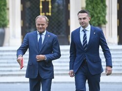 Miniatura: "Rozejm" według Tuska