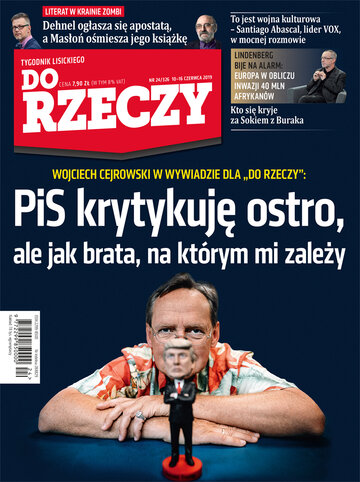 Okładka tygodnika „Do Rzeczy” nr 24/2019 (326)