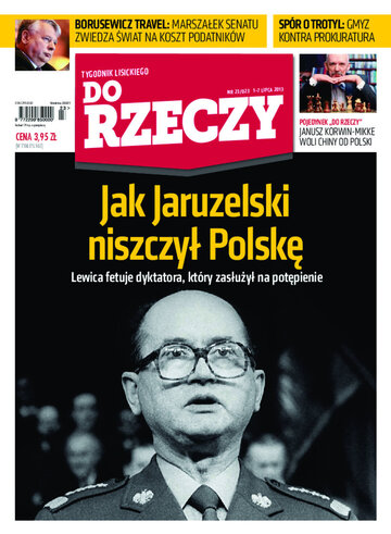 Okładka tygodnika „Do Rzeczy” nr 23/2013 (23)