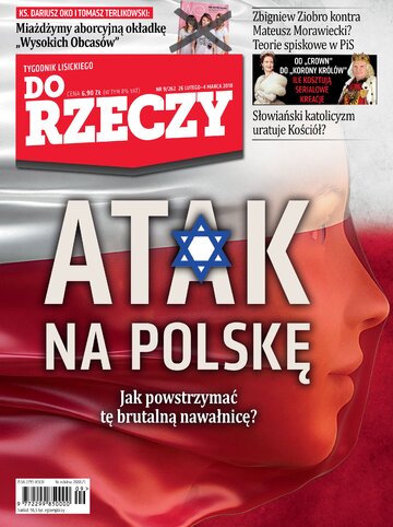 Okładka tygodnika „Do Rzeczy” nr 9/2018 (262)