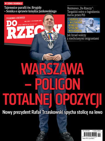 Okładka tygodnika „Do Rzeczy” nr 2/2019 (305)