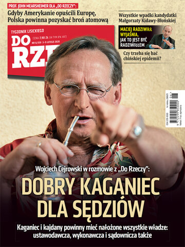 Okładka tygodnika „Do Rzeczy” nr 6/2020 (359)