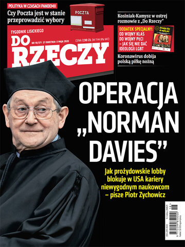 Okładka tygodnika „Do Rzeczy” nr 18/2020 (371)