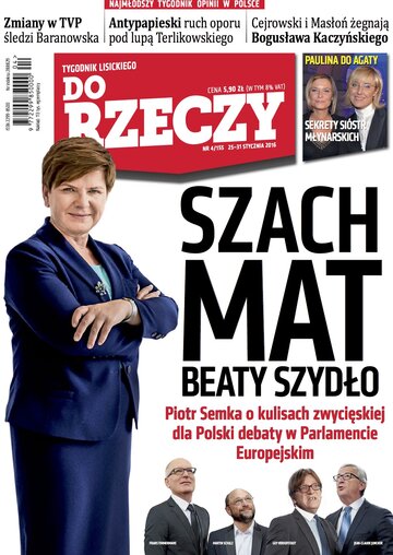 Okładka tygodnika „Do Rzeczy” nr 4/2016 (155)