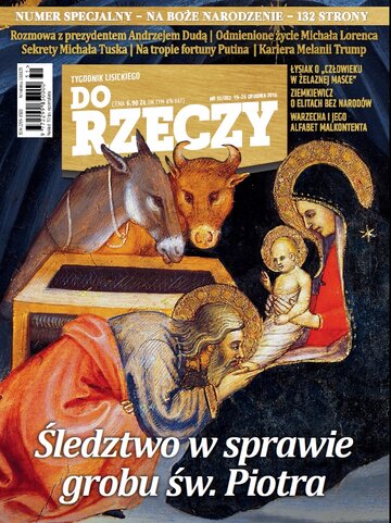 Okładka tygodnika „Do Rzeczy” nr 51/2016 (202)