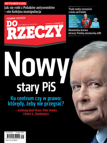 Okładka tygodnika „Do Rzeczy” nr 49/2019 (351)