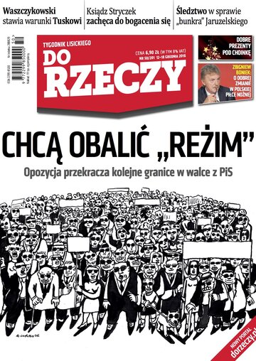 Okładka tygodnika „Do Rzeczy” nr 50/2016 (201)