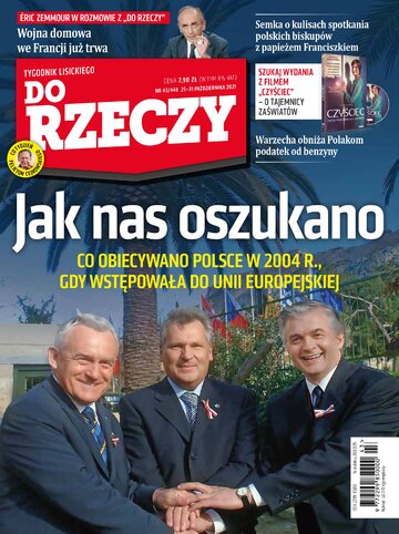 Okładka tygodnika „Do Rzeczy” nr 43/2021 (448)