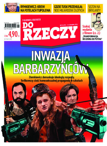 Okładka tygodnika „Do Rzeczy” nr 45/2013 (45)