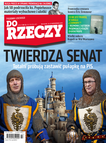 Okładka tygodnika „Do Rzeczy” nr 43/2019 (345)