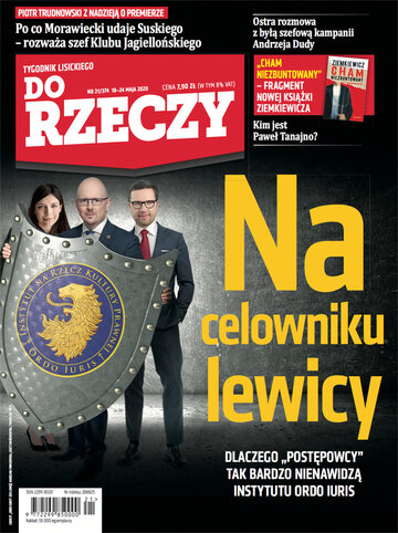 Okładka tygodnika „Do Rzeczy” nr 21/2020 (374)