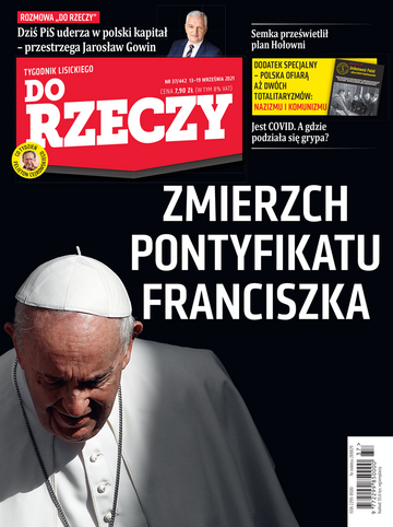 Okładka tygodnika „Do Rzeczy” nr 37/2021 (442)