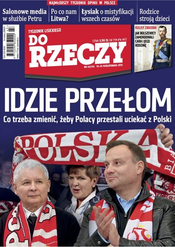 Okładka tygodnika „Do Rzeczy” nr 43/2015 (142)