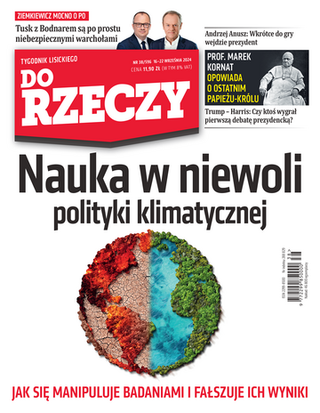 Okładka tygodnika „Do Rzeczy” nr 38/2024 (596)