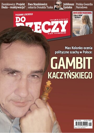 Okładka tygodnika „Do Rzeczy” nr 16/2016 (167)