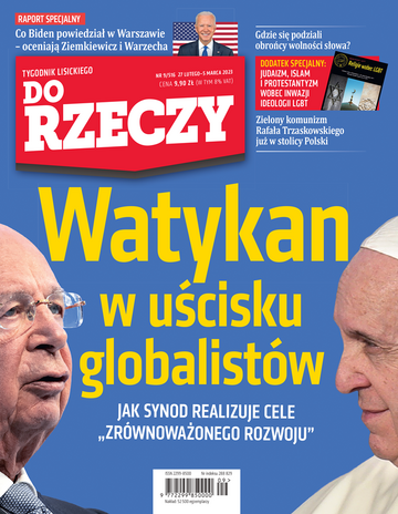 Okładka tygodnika „Do Rzeczy” nr 9/2023 (516)