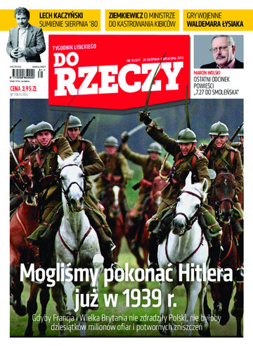 Okładka tygodnika „Do Rzeczy” nr 31/2013 (31)