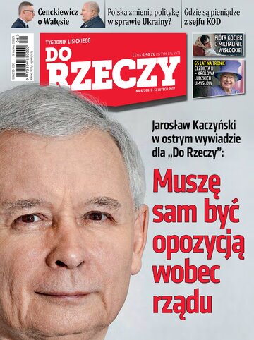 Okładka tygodnika „Do Rzeczy” nr 6/2017 (208)