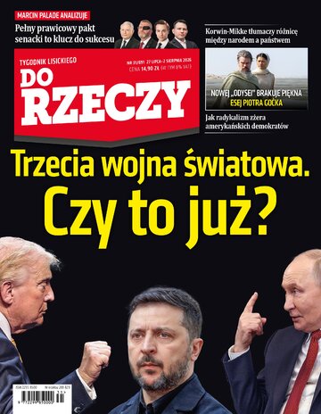 Okładka tygodnika „Do Rzeczy” nr 31/2026 (691)