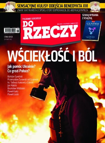 Okładka tygodnika „Do Rzeczy” nr 9/2014 (57)