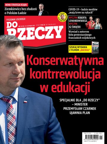 Okładka tygodnika „Do Rzeczy” nr 21/2021 (426)